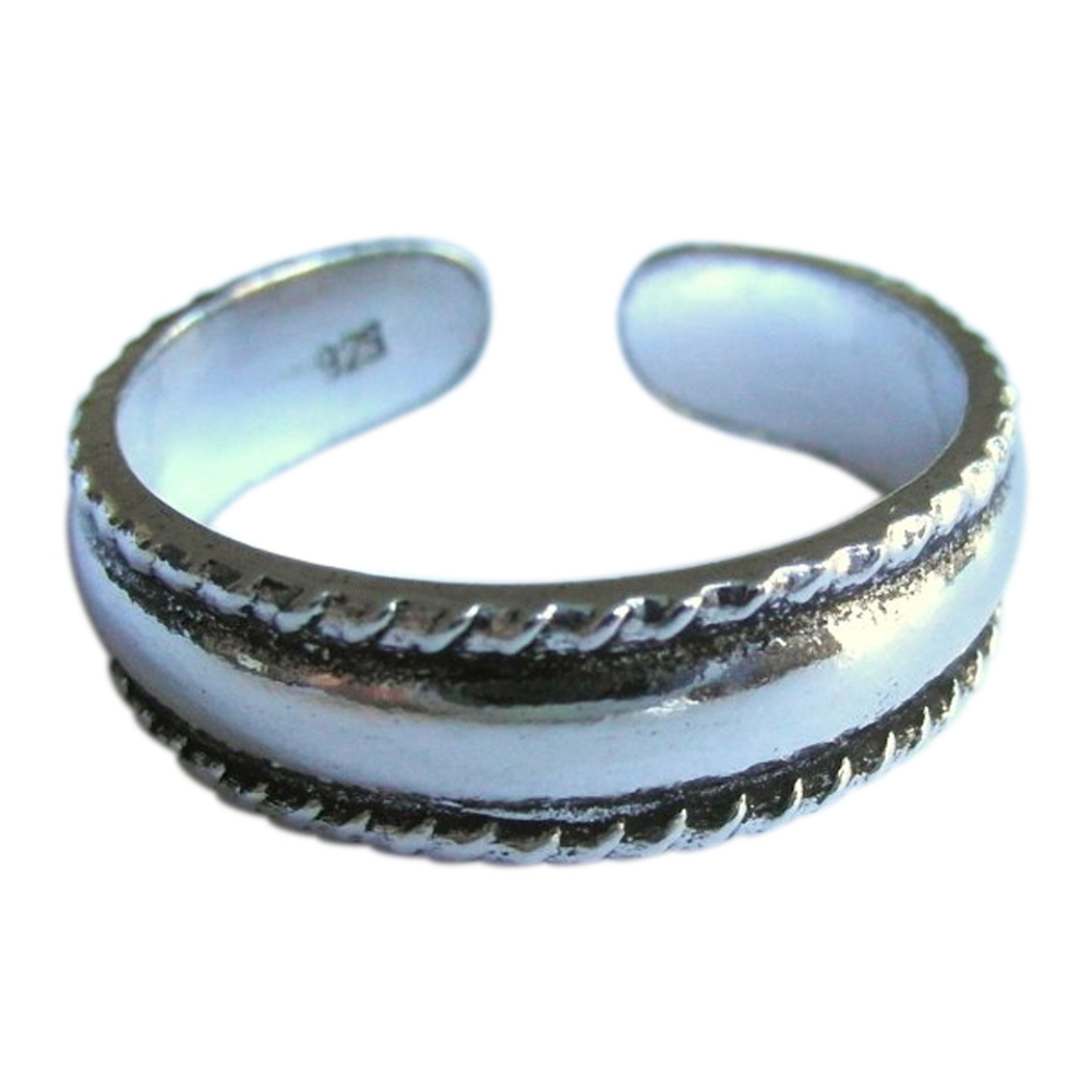 Sterling Silver (925) Adjustable Autumn Toe Ring  !!       Brand New !!