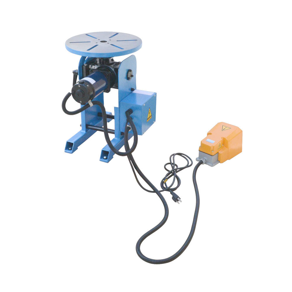 0-135° Welding Positioner Welder Turn Table Tilt Foot Pedal 771- 265 lbs Cap.110