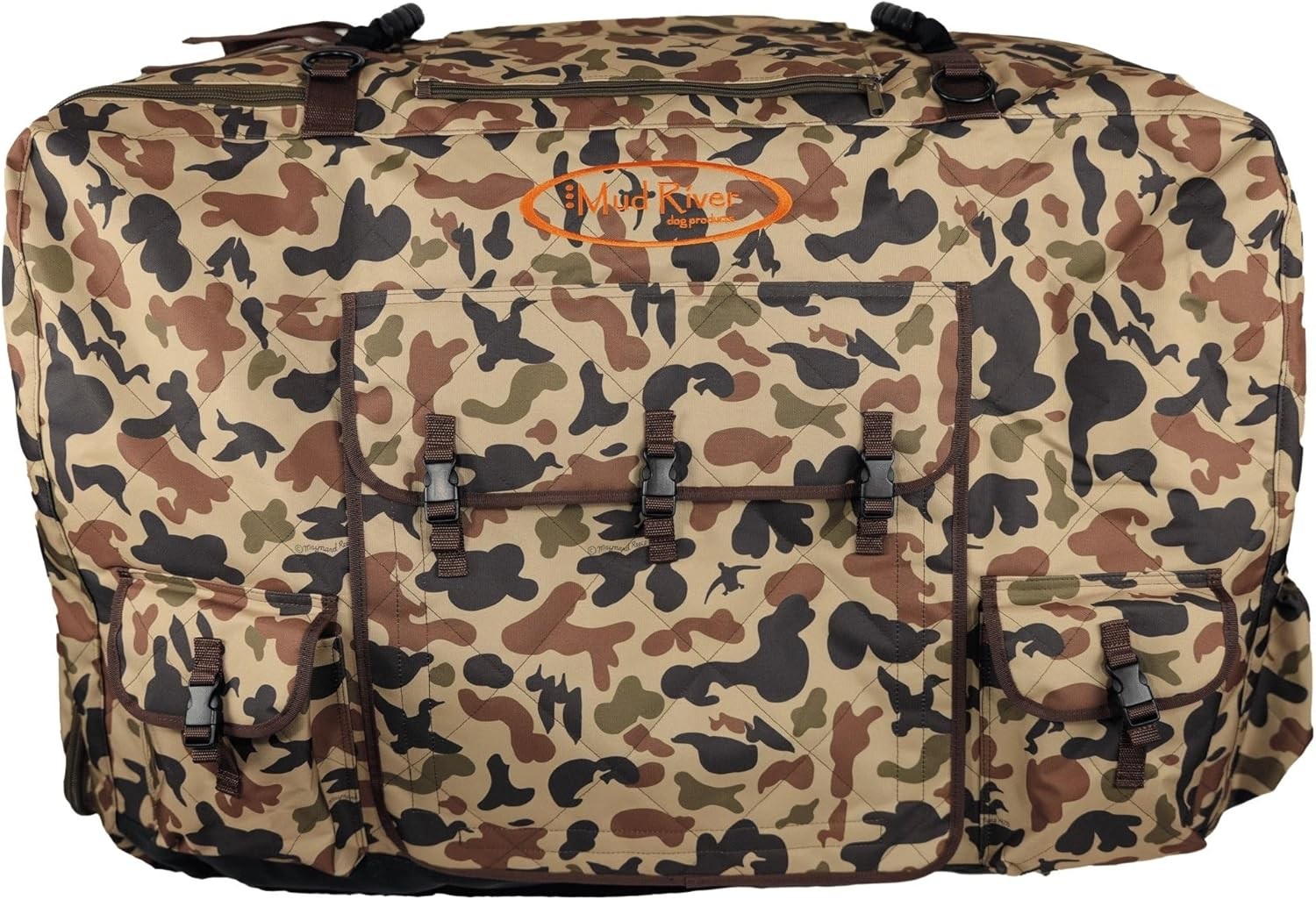 Mud River Maynard Reece Insulated Dog Kennel Cover Camo Medium 32"x23"x25"