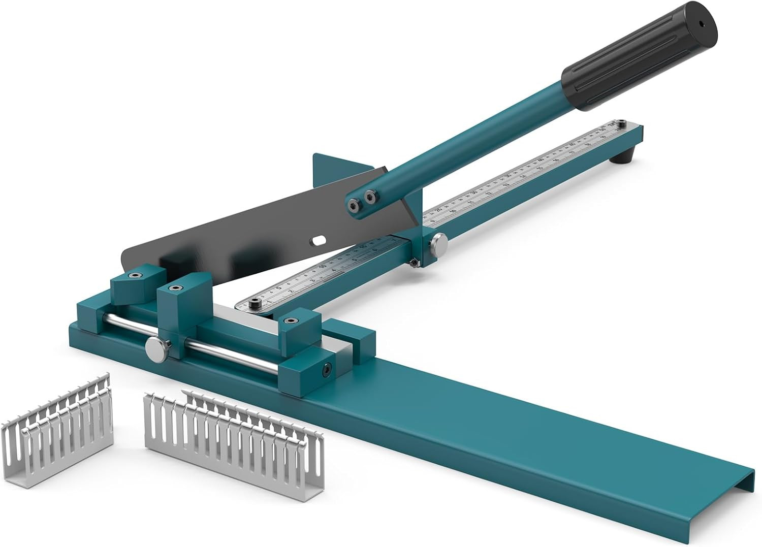 Adjustable Wire Duct Cutter Tool with Dual Scale Ruler for PVC Trunking