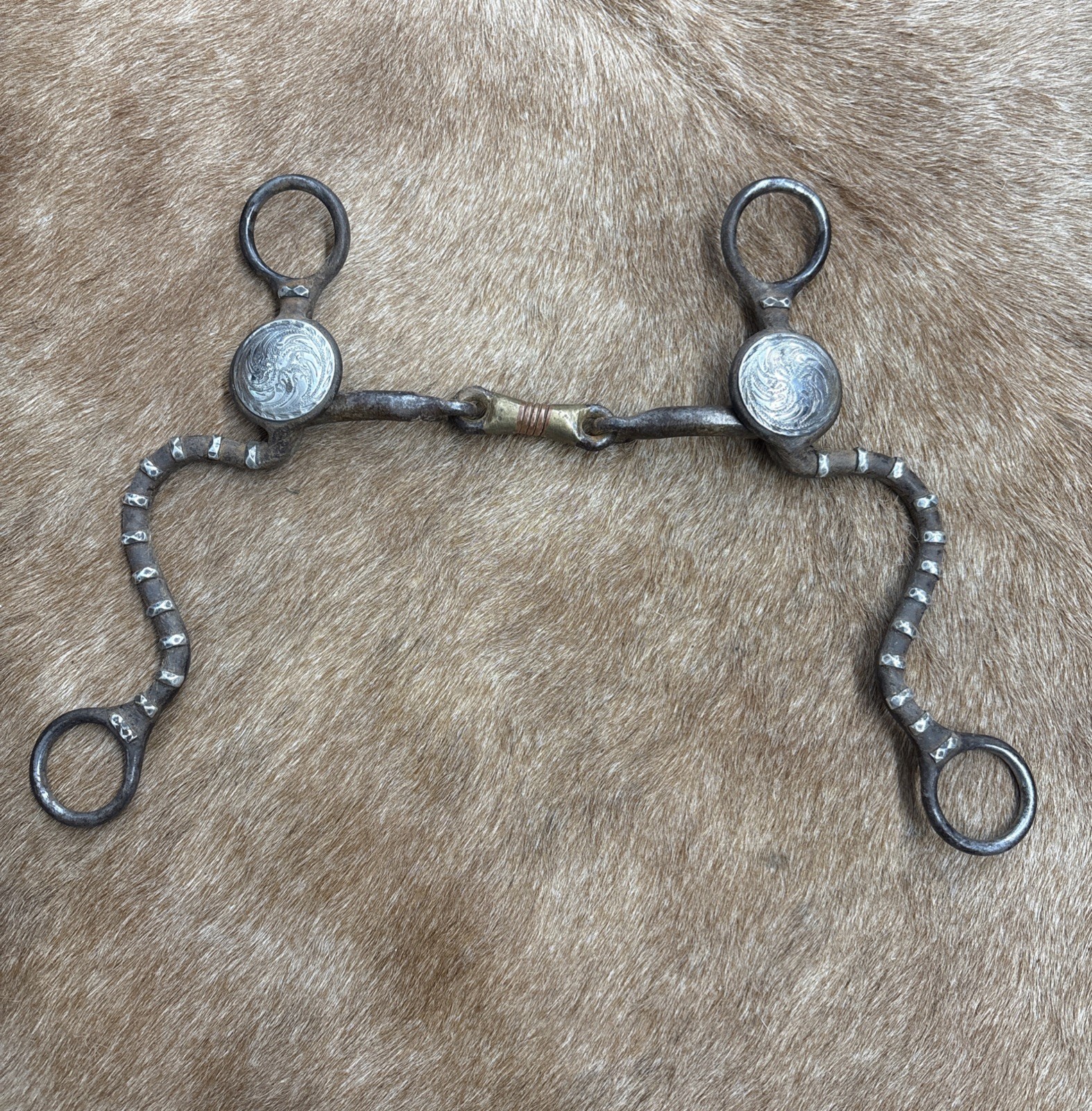 5” Older Dutton Bit With Silver Accents