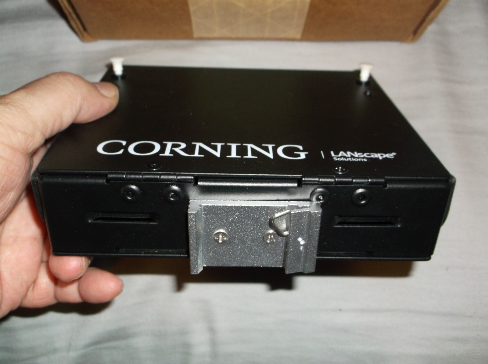 Corning SPH-01P Single-Panel Housing w/ DIN MT.