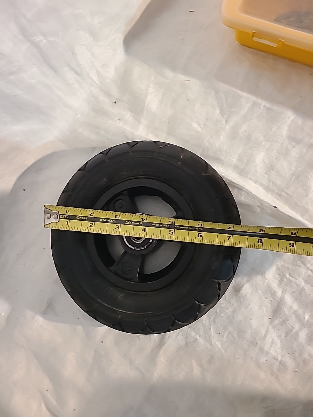 200 x 50 Solid Nylon Tire Wheel