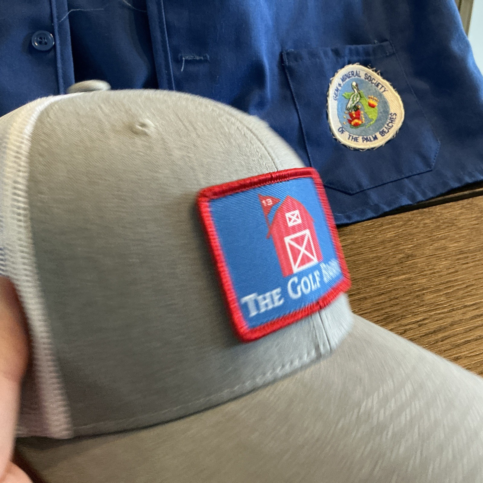 The Golf Barn Mesh Back Snap Back Hat Cap - Cashiers, NC - OSFM