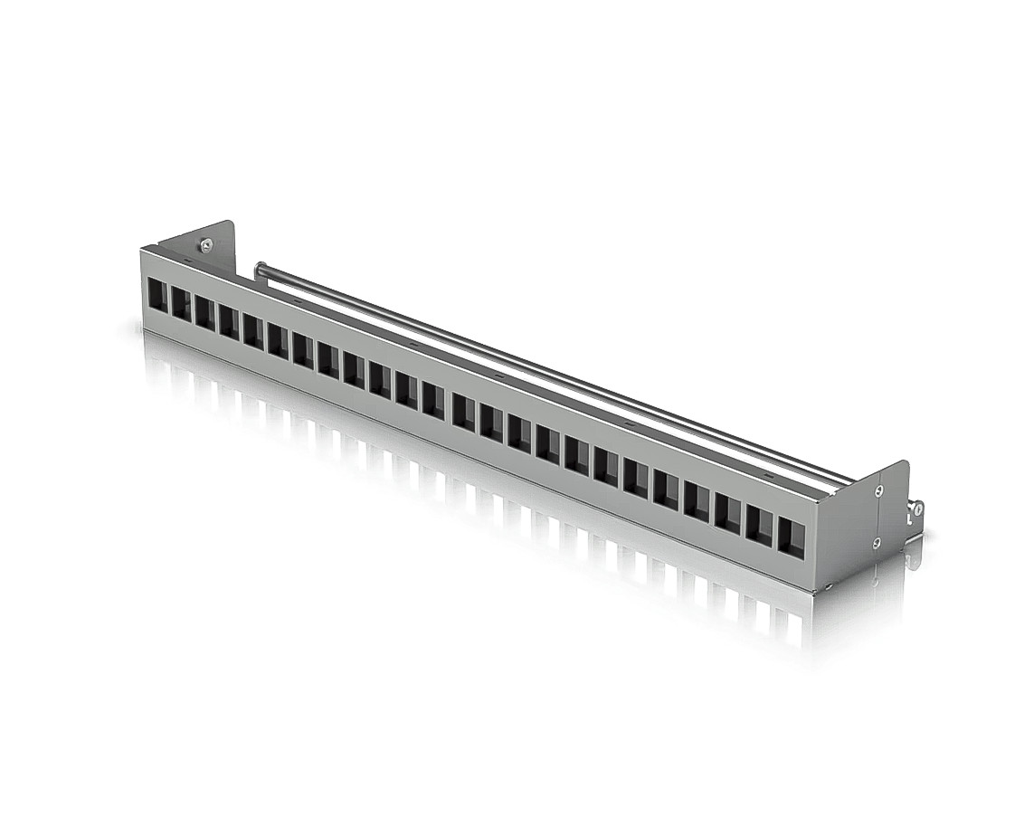 Ubiquiti Networks 24-Port Rack Mount Blank Patch Panel...