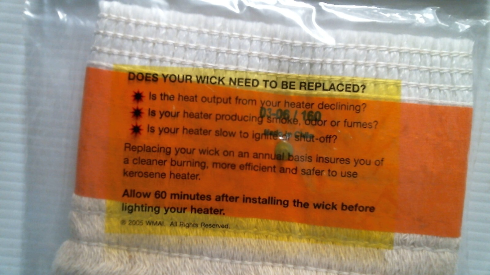 Kero World Replacement Wick For Kerosene Heaters (PW-58) FS