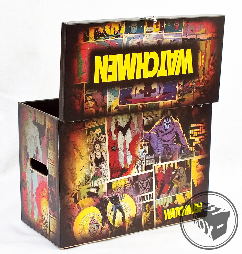 Watchmen - Large Comic Book Hard Storage Box Chest MDF