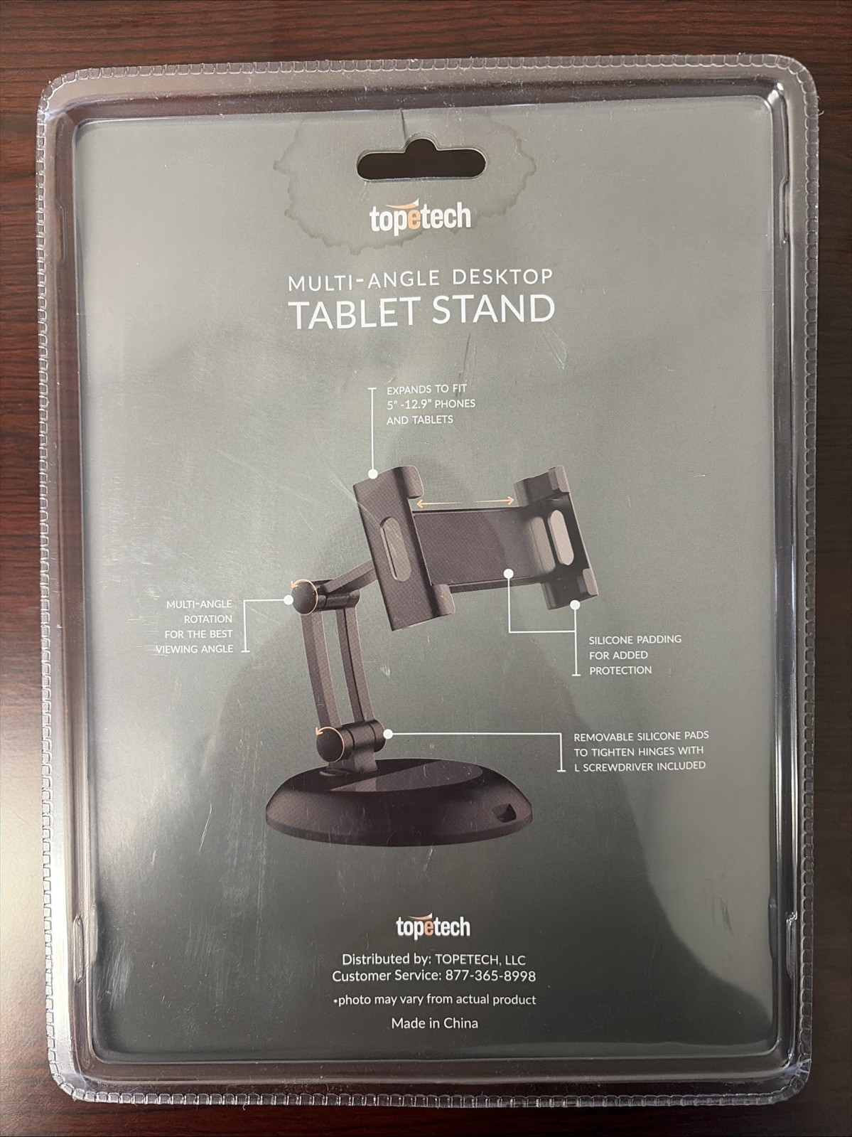 Topetech Multi-Angle Desktop Tablet Stand
