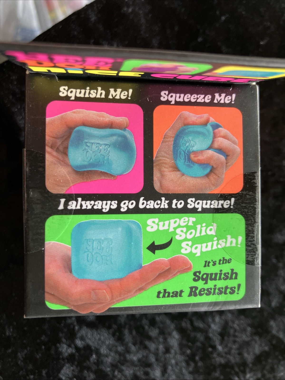 NEEDOH Nice Cube Blue Edition Super Solid Squish Sensory Stress Relief NIB
