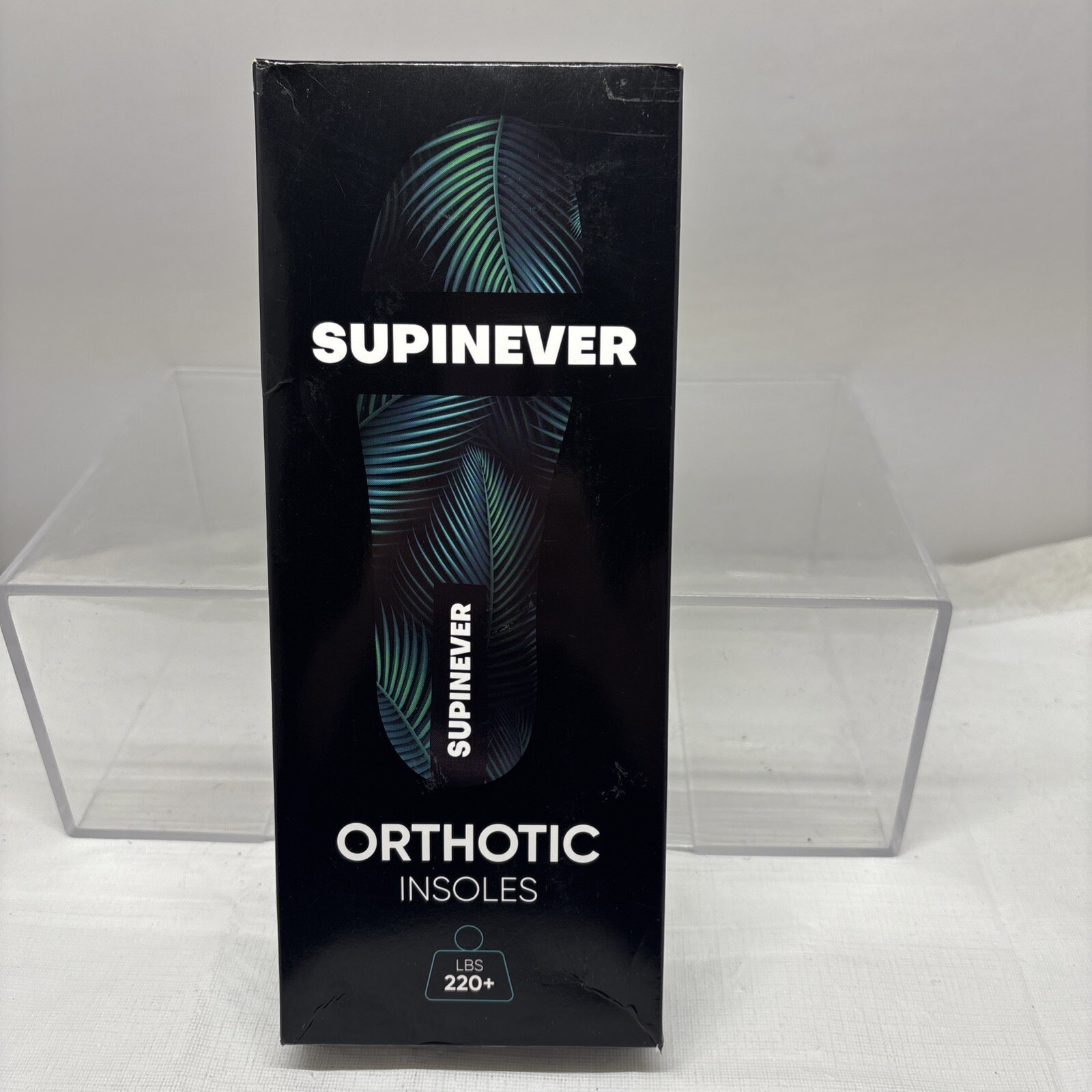 SUPINEVER Orthotic Insoles for Men and Women HVY DUTY / PAIN RELIEF 220+ LBS B11