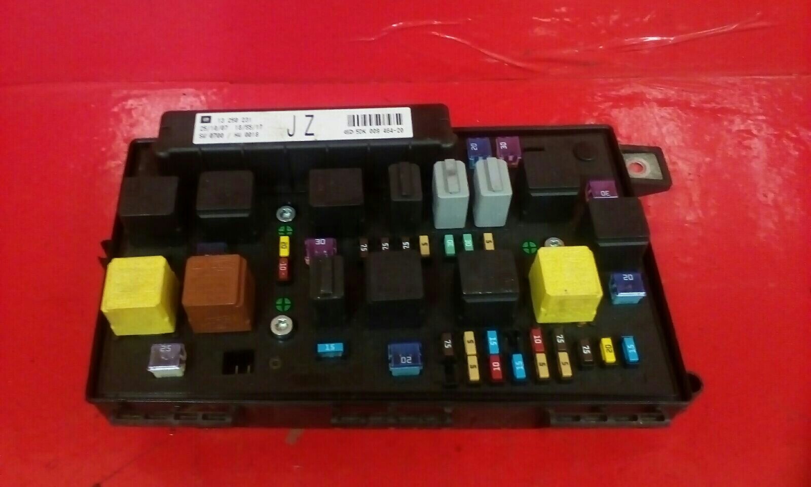 VAUXHALL ASTRA H ZAFIRA B FRONT BCM ELECTRIC UEC CONTROL FUSE BOX 13250231 JZ