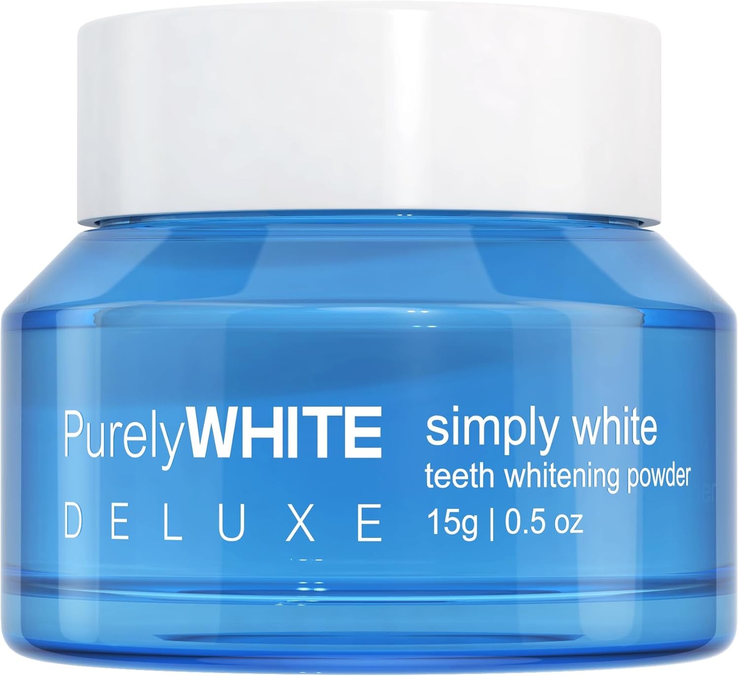 Purely WHITE DELUXE Teeth Whitening Powders,Instant Whitening and Stain Removal