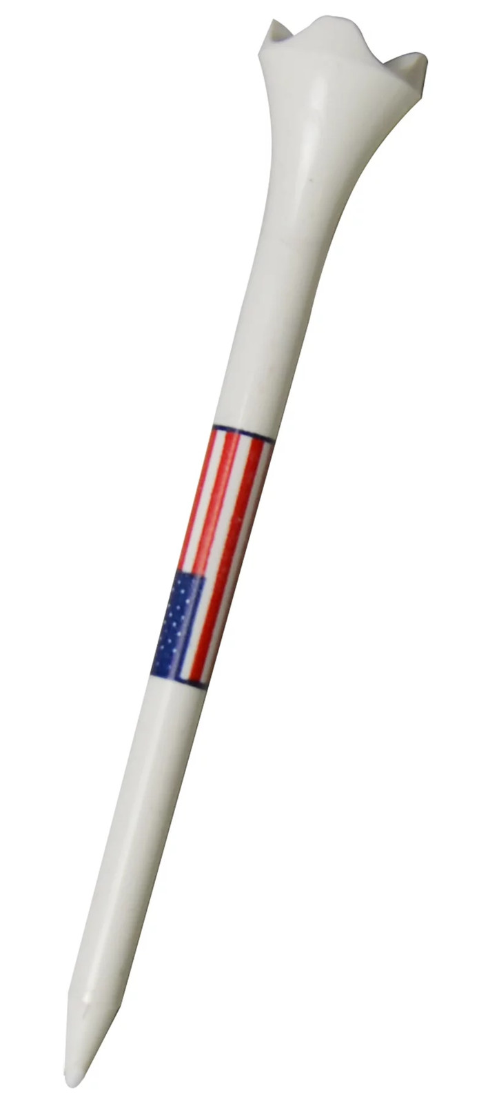 Pride Performance Flag Plastic Golf Tees – Low-Resistance Head, 3.25" Durable Pl