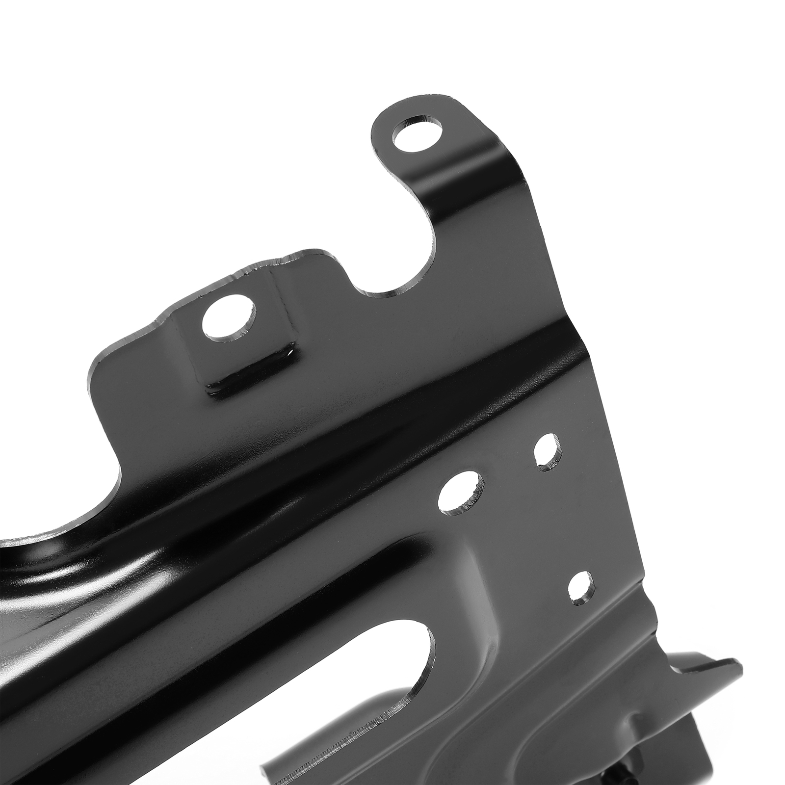 Front Bumper Bracket For 2015-2019 Chevrolet Silverado 2500 HD Black Right Side