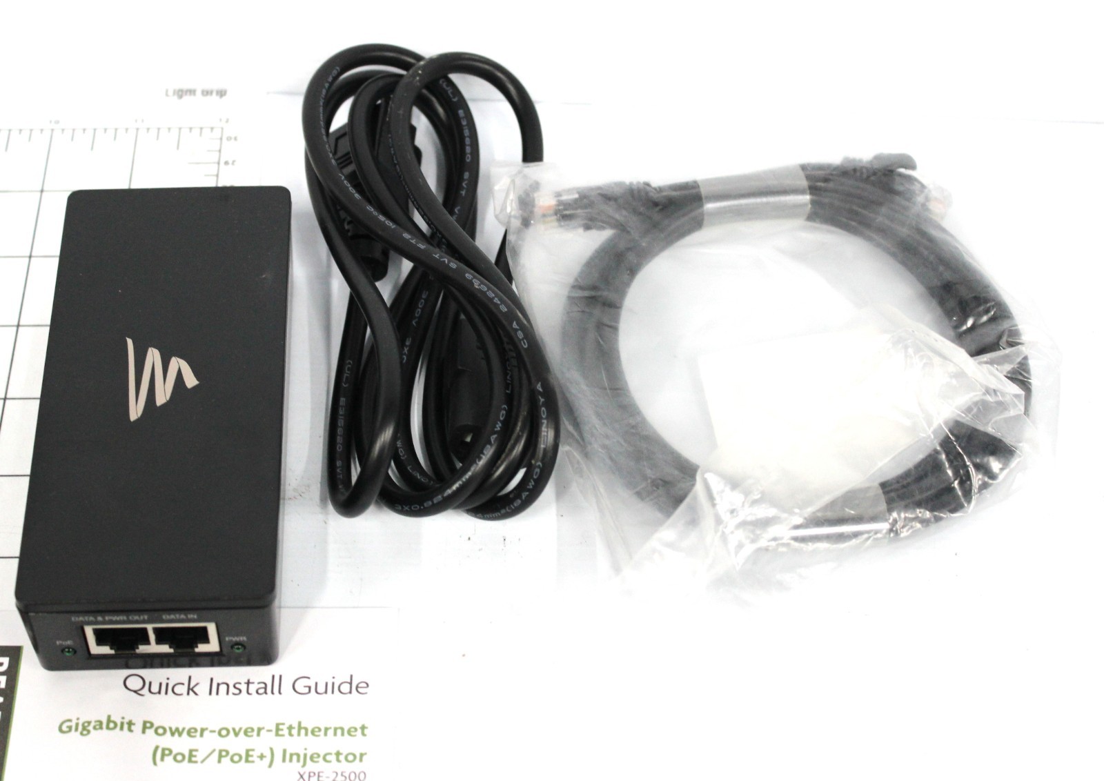 Luxul Gigabit Power-Over-Ethernet PoE/PoE+ Injector XPE-2500