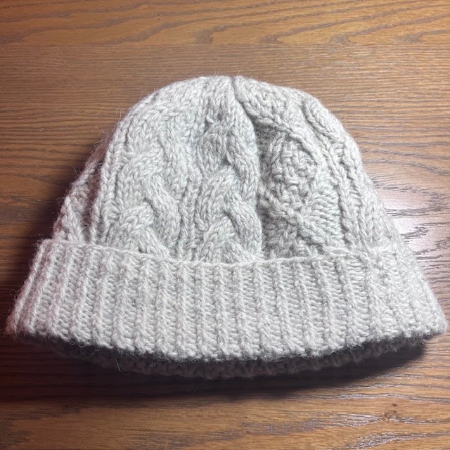 Aran Sweater Market Hat 100% Wool Ireland Irish Beanie Cable Knit Lined