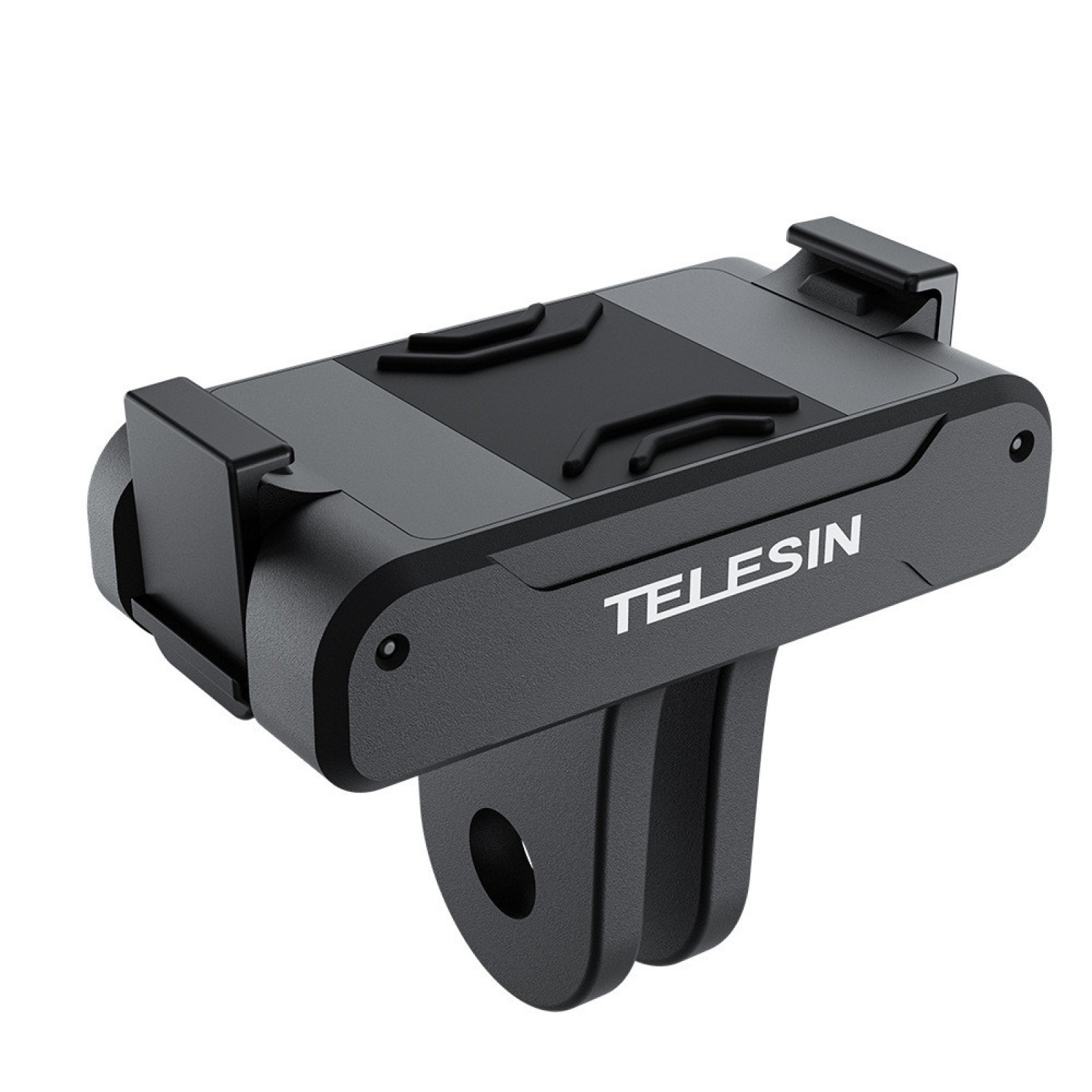 Magnetic Two-claw Camera Selfie Sticks Mount Adapter For DJI OSMO Action 3 b