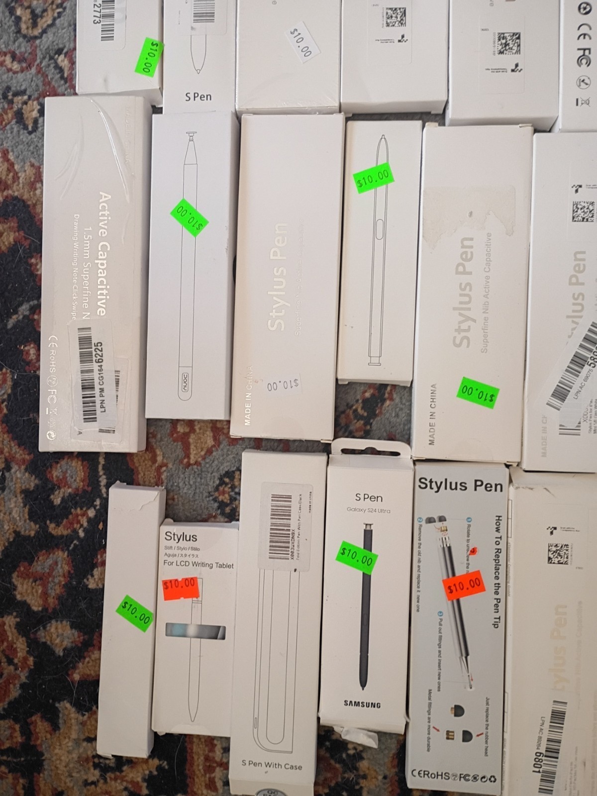 Lot 40 stylus computer tablet apple chromebook pen