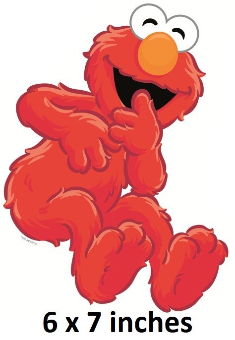Sesame Street Elmo Decal Wall Art Decor Peel Stick Wallpaper Sticker Vinyl Cling