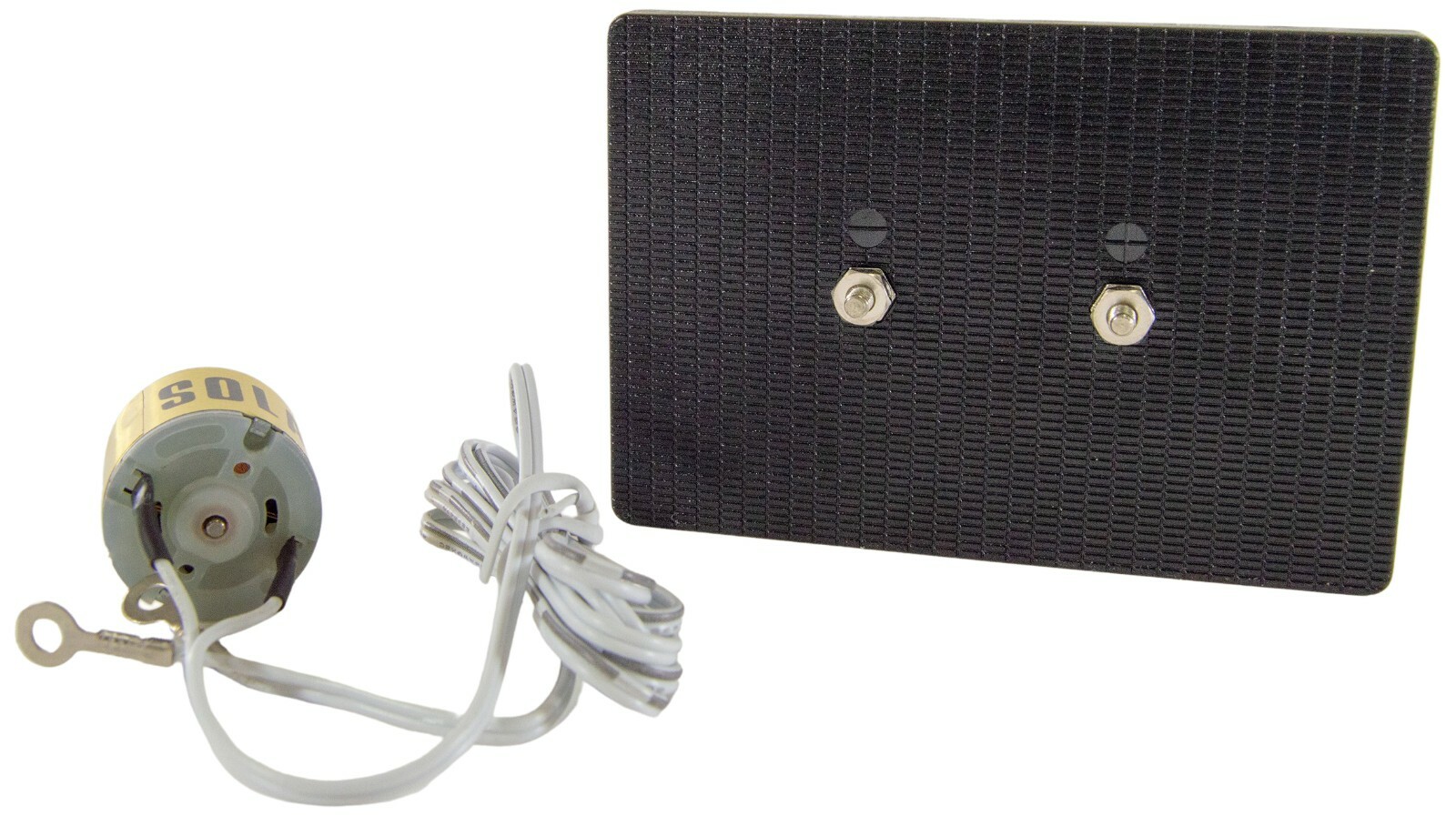 Solar Motor Kit - 1V/400mA Solar Cell Module and DC Solar Motor with Motor Clip