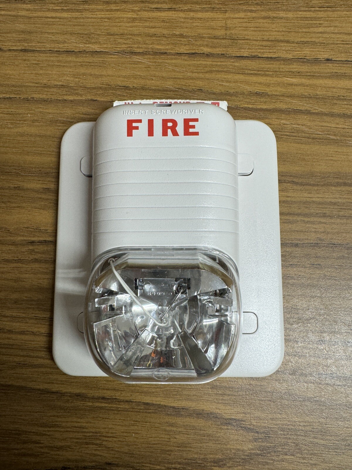*New* System Sensor S1224MCW Multi Candela Wall Fire Alarm Strobe White