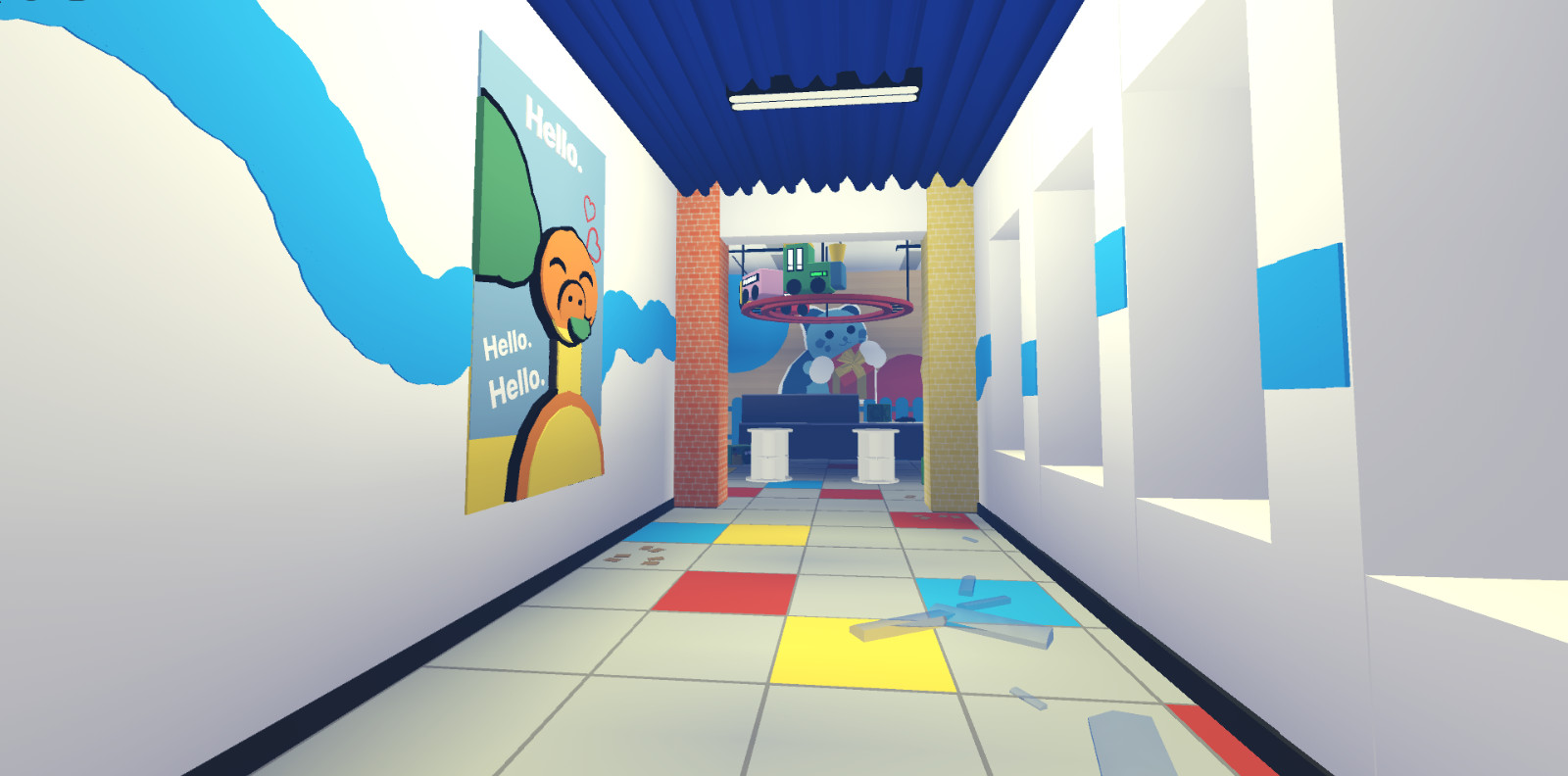 ⭐ Glitch Build Detailed Poppy Playtime House Home🏠Adopt from me (No grind❌)