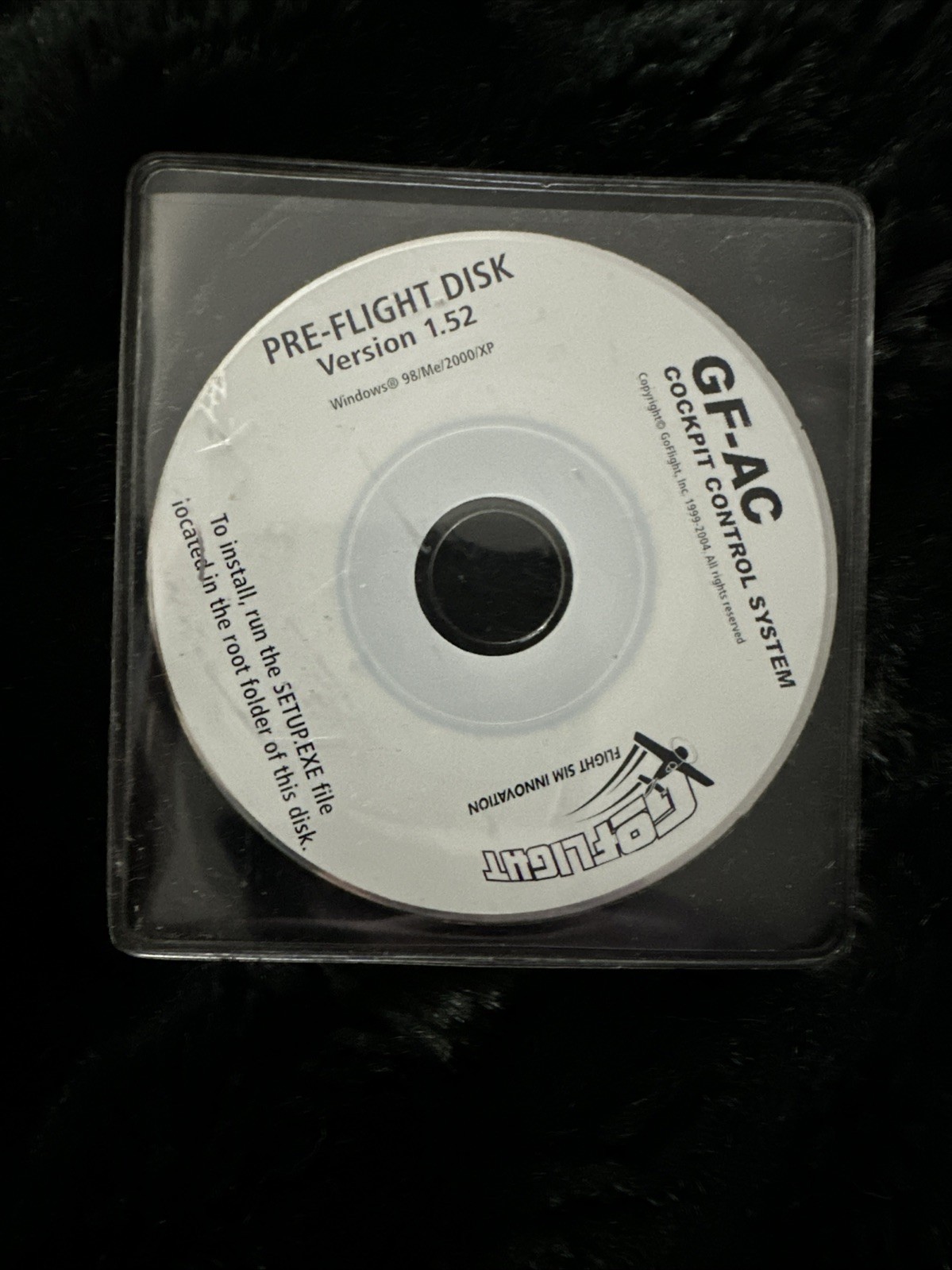 GF-AC Cockpit Control System Pre-Flight Disk Version 1.2