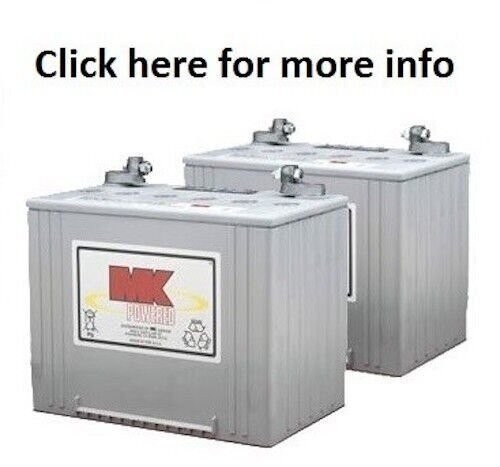 MK Battery M24 SLD G Gel 12 Volt - 74Ah Battery  x 2 (Pair)