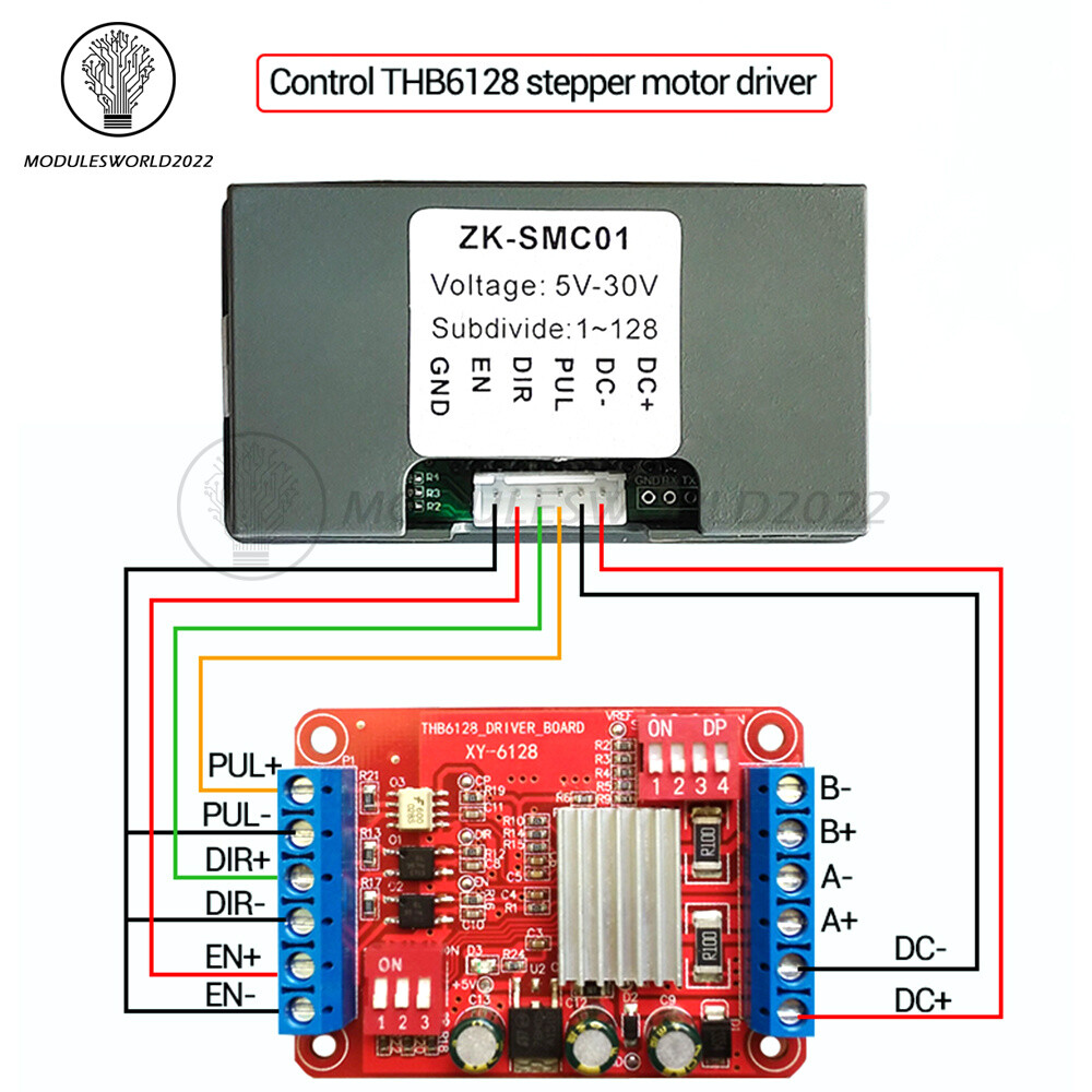 SMC01 42/57 Stepper Motor Controller Reverse Angle Pulse Speed Control Board