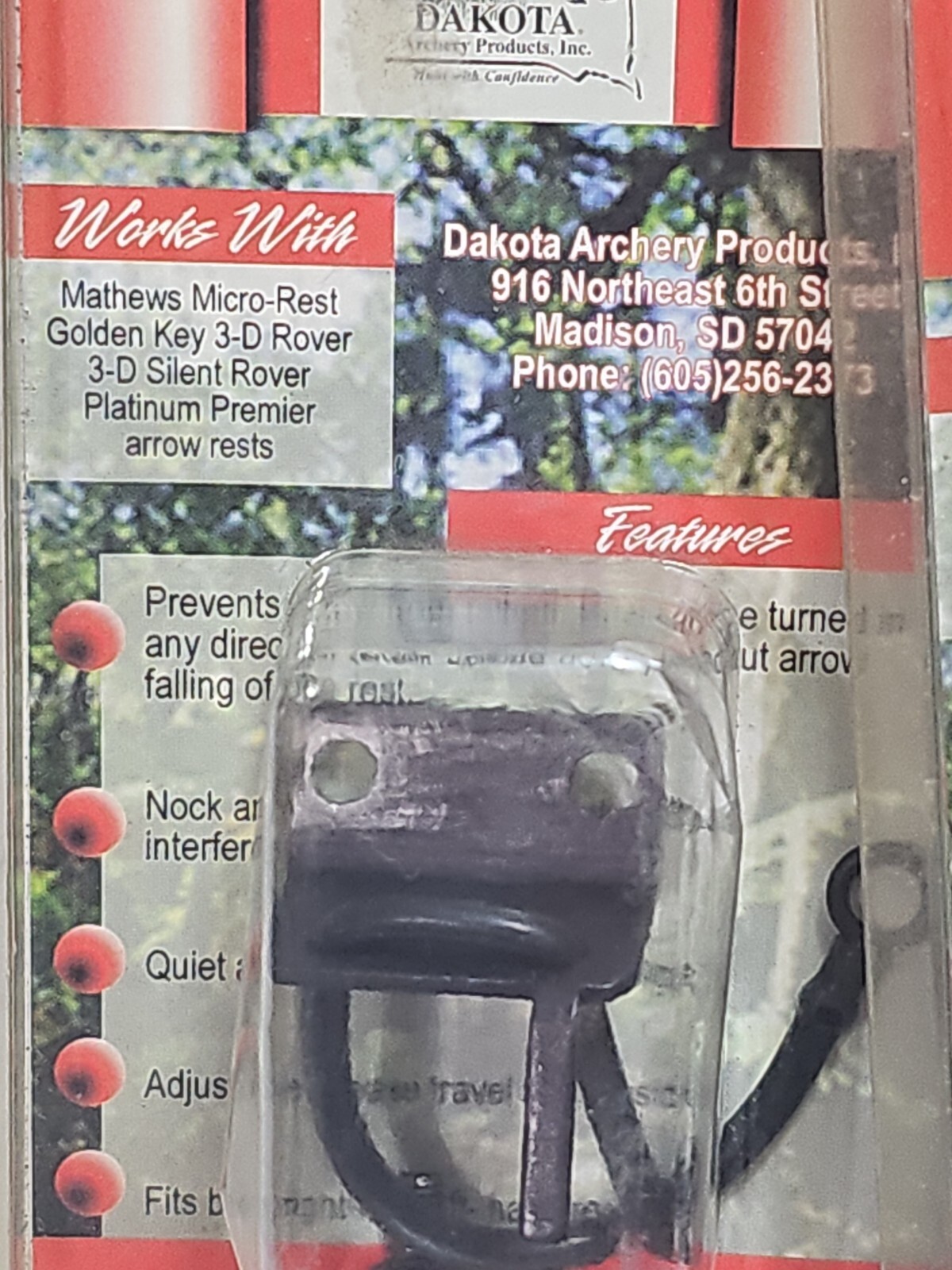 2~Dakota Archery Products Confidence Arrow Holder .002