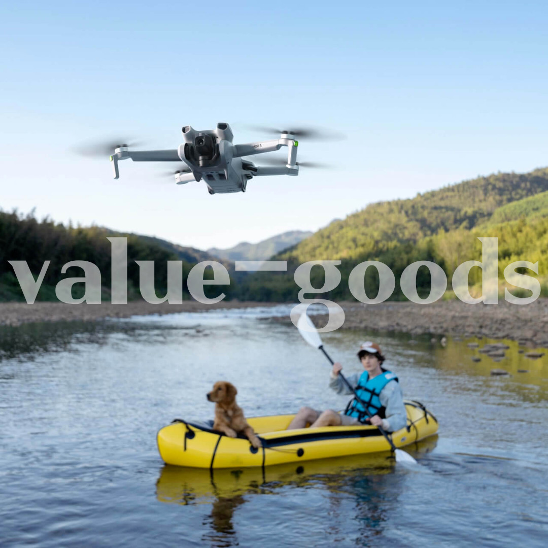 DJI Mini 3 Fly More Combo Camera Drone + RC Remote Controller + 3 Battery