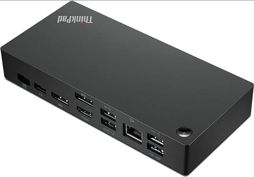 Lenovo ThinkPad Universal USB-C Dock 40AY LDA-KP SD21B41468 w/ 90W Charger