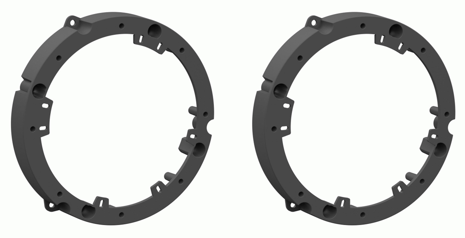 Pair Metra 82-7806 6.5" Speaker Adapter Plates Fits 1998-2007 Honda Accord