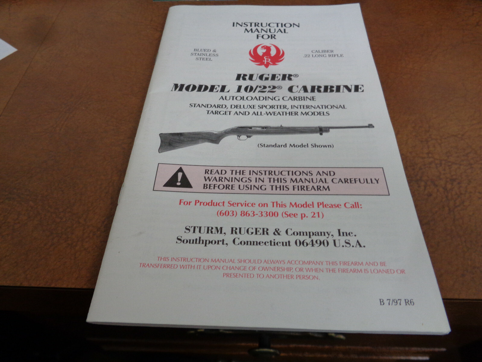 vintage books and magazines ruger model 10/22 carbine