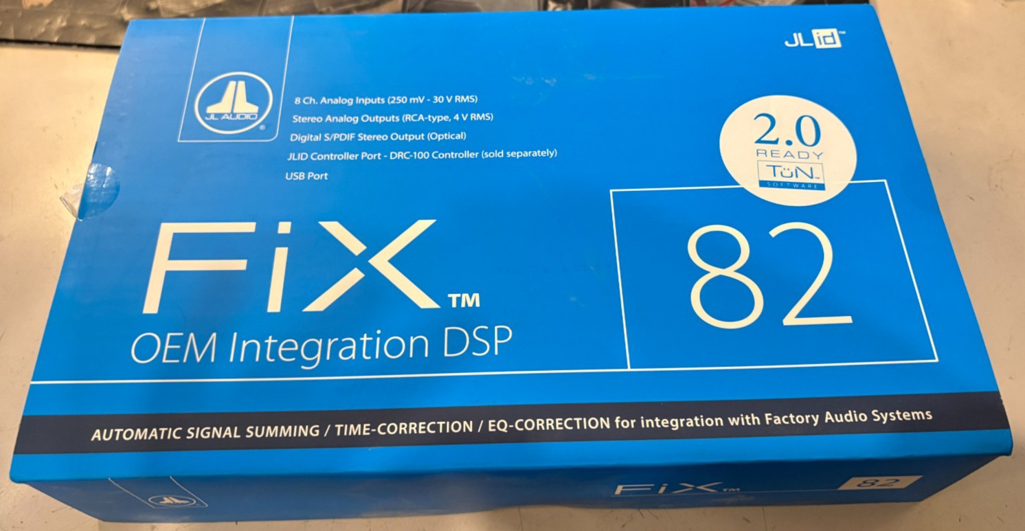 JL Audio Fix82 - OEM Integration DSP w/Digital EQ & Time Correction
