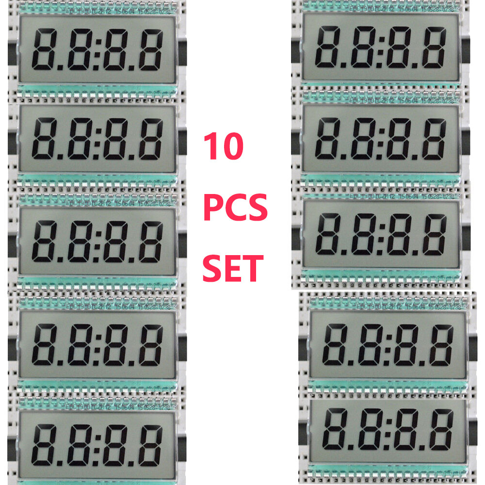 10X 5V 3.5 Digit Segment EDS803 LCD Display Module Panel TN Type Static Driving