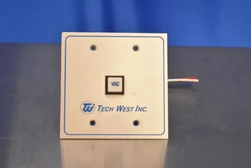 Tech West Inc Vacuum Push Button with Wiring