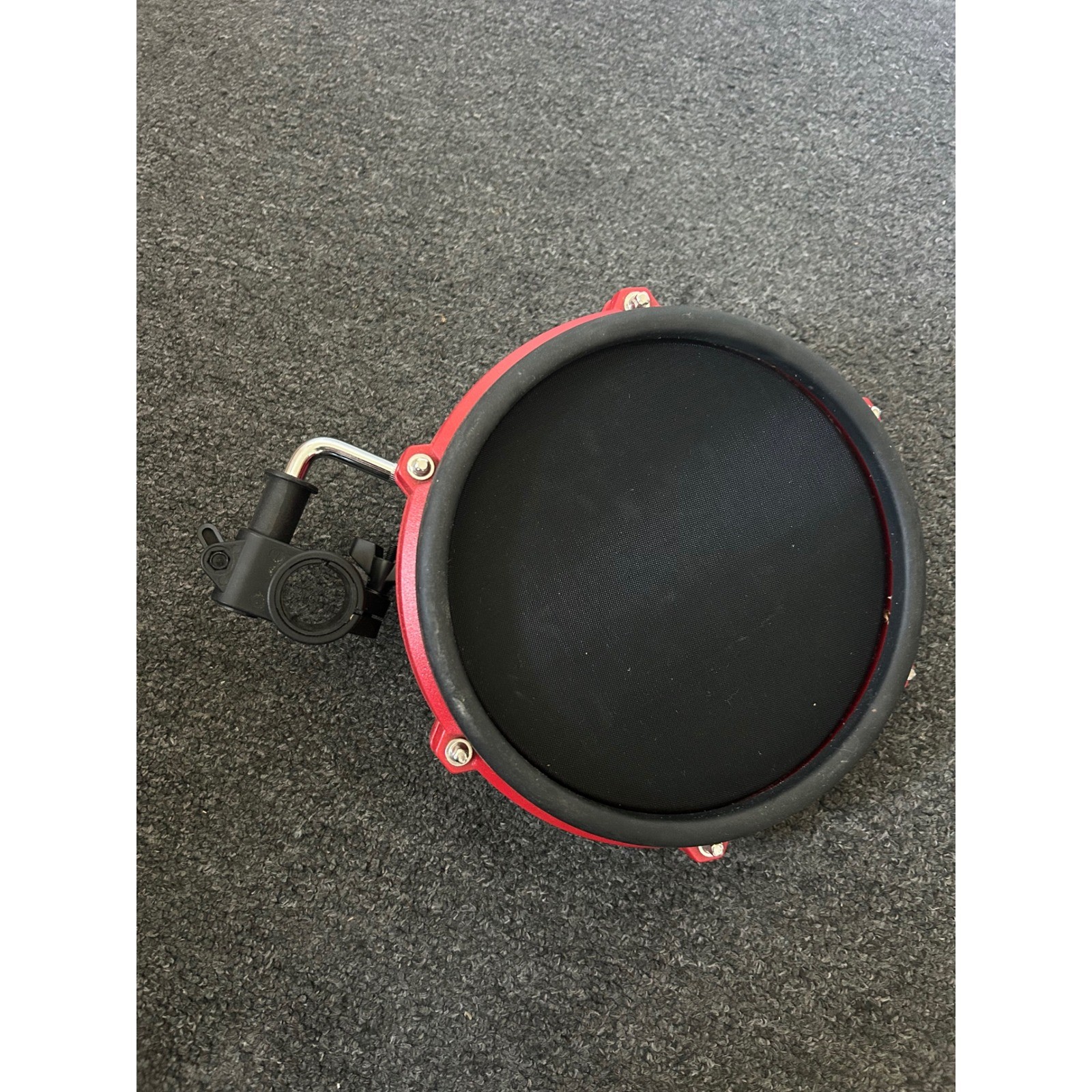 Alesis Nitro DM7X Electronic Mesh Drum Pad Red 8 inch Dual Zone Trigger Mount