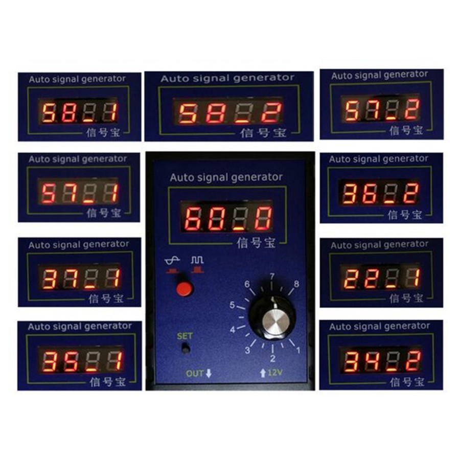 Portable Car Hall Sensor and Crankshaft Position Sensor Signal Simulator Meter