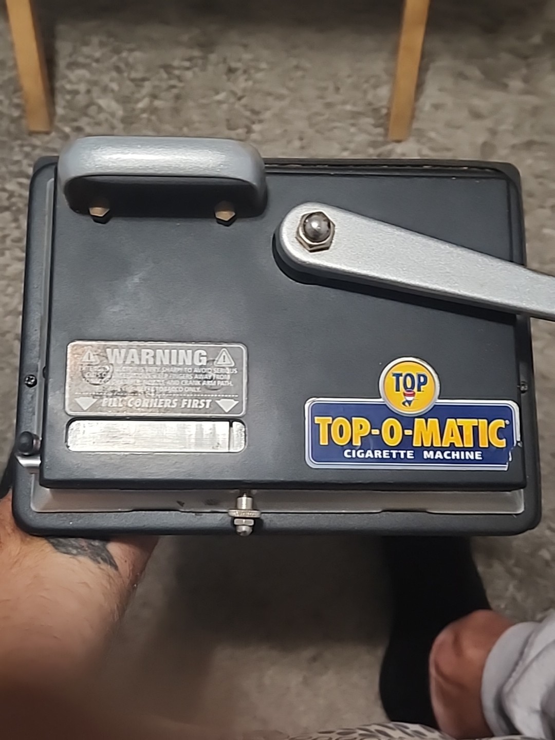 T.O.P. Top-O-Matic Cigarette Rolling Machine