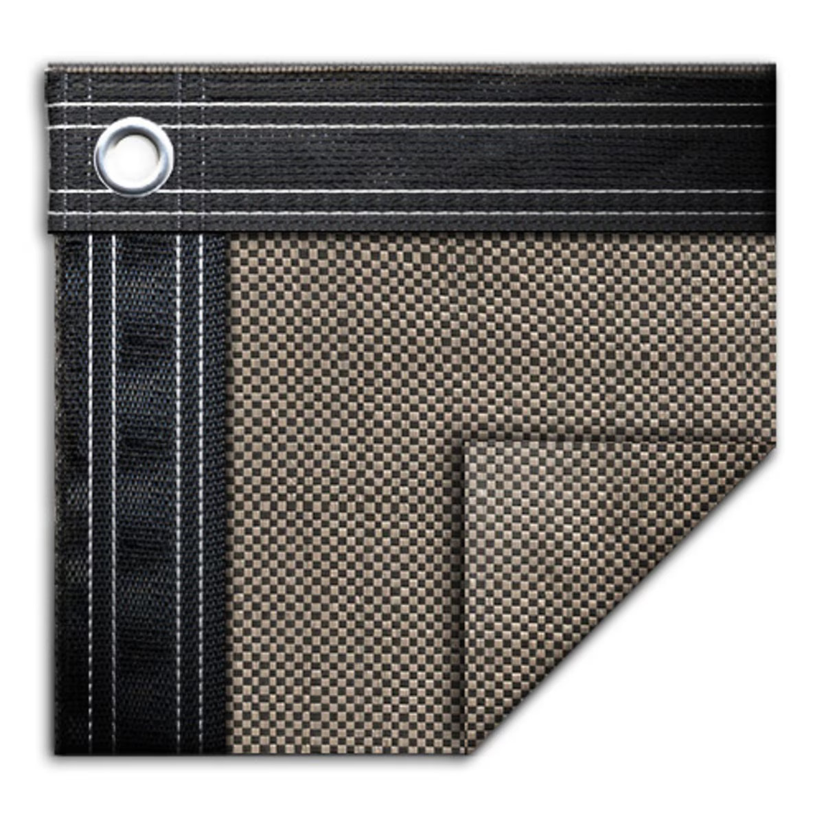 25' x 45' Rectangle In-Ground Swimming Pool Mesh Winter Cover 15 Year - Taupe