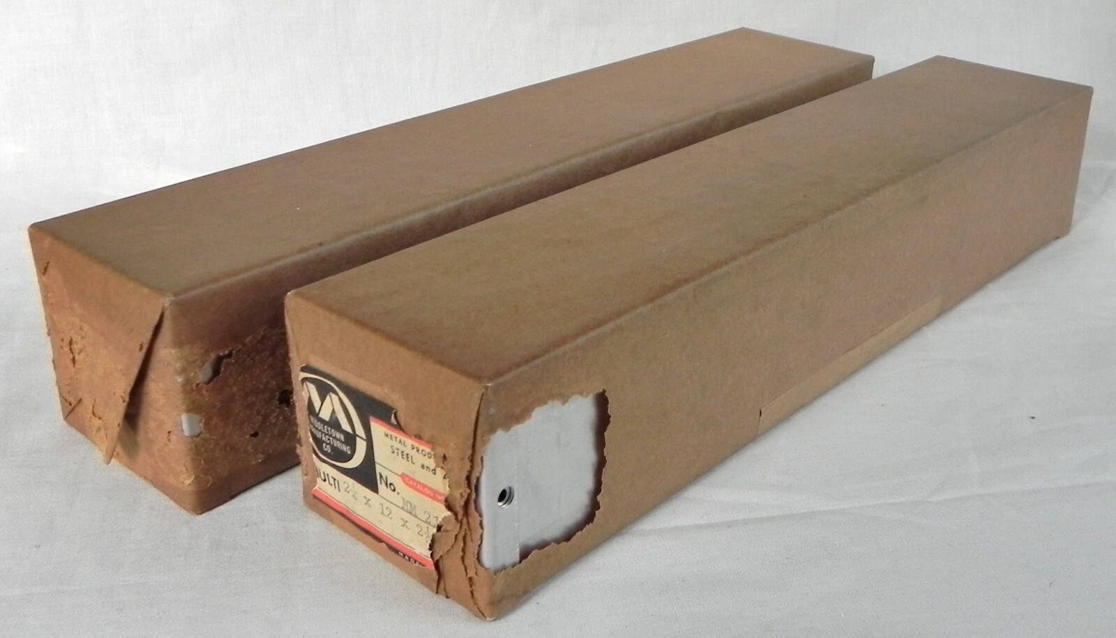 2 Middletown "Multi" Boxes (Combination Miniboxes), Aluminum 12"x2.5"x2.25" New