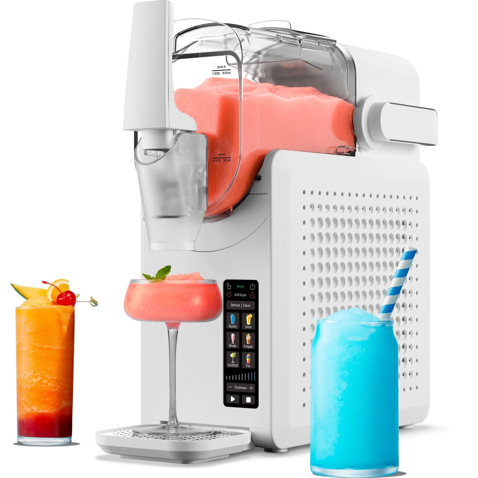 Iceman by Chefman Slush-Ease MAX 90Oz Slushy Maker with 64Oz Liquid Capacity