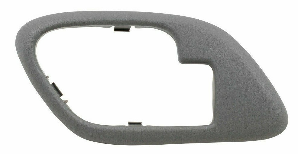 NEW LH Driver Interior Door Handle Bezel Trim Gray for 95-99 Chevy GMC Truck