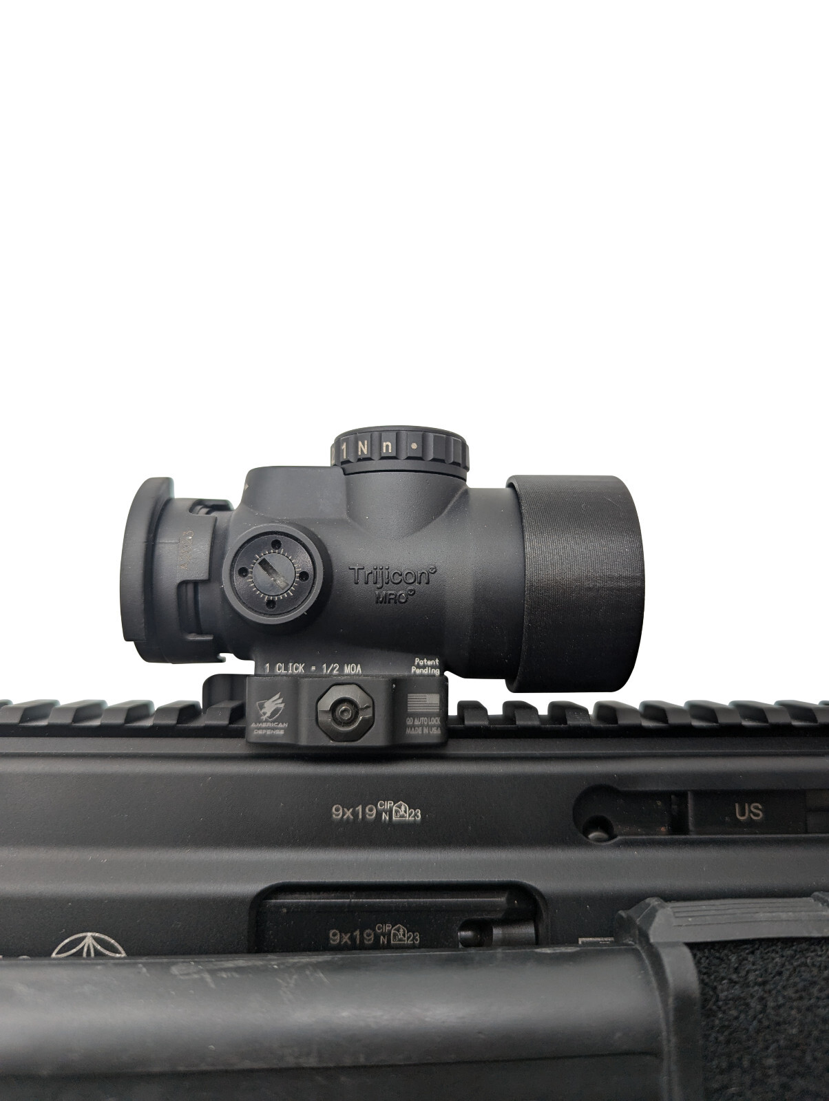 Open Center Killflash Anti-Reflection Device for Trijicon MRO Patrol Red Dot