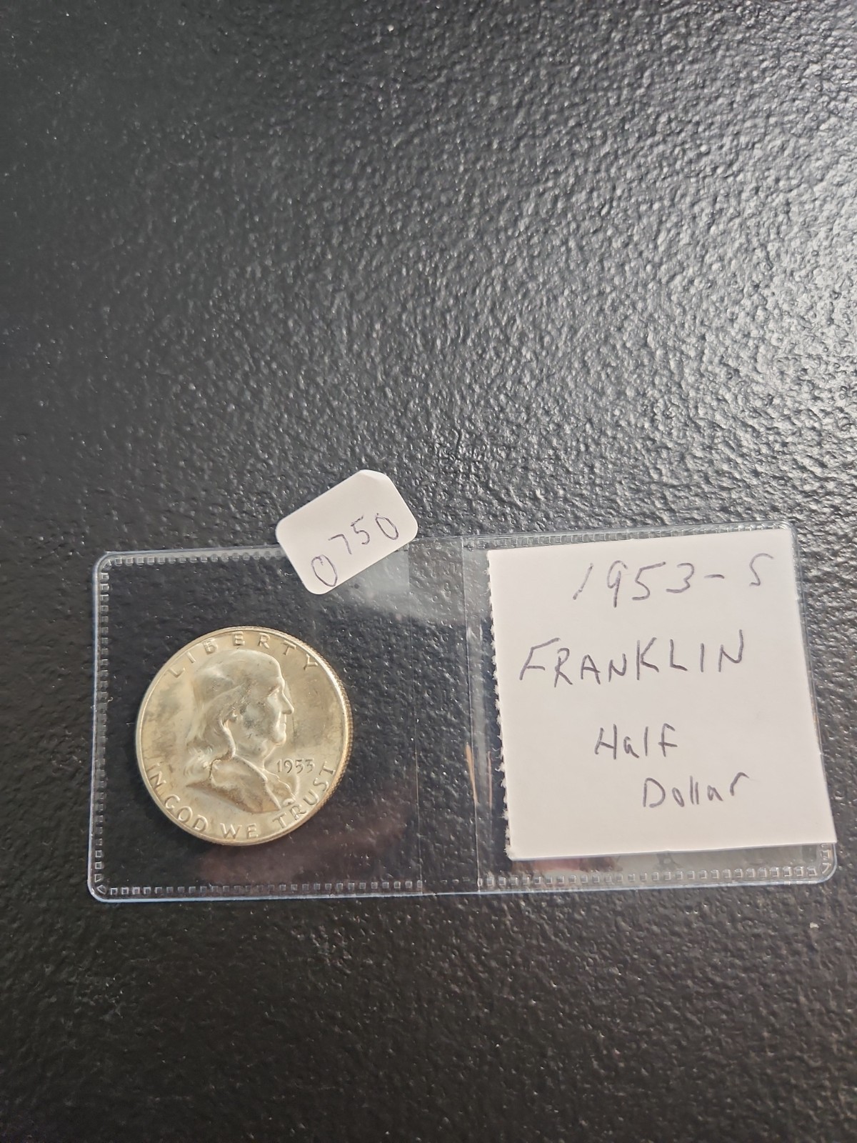 1953-3 FRANKLIN HALF DOLLAR #0750