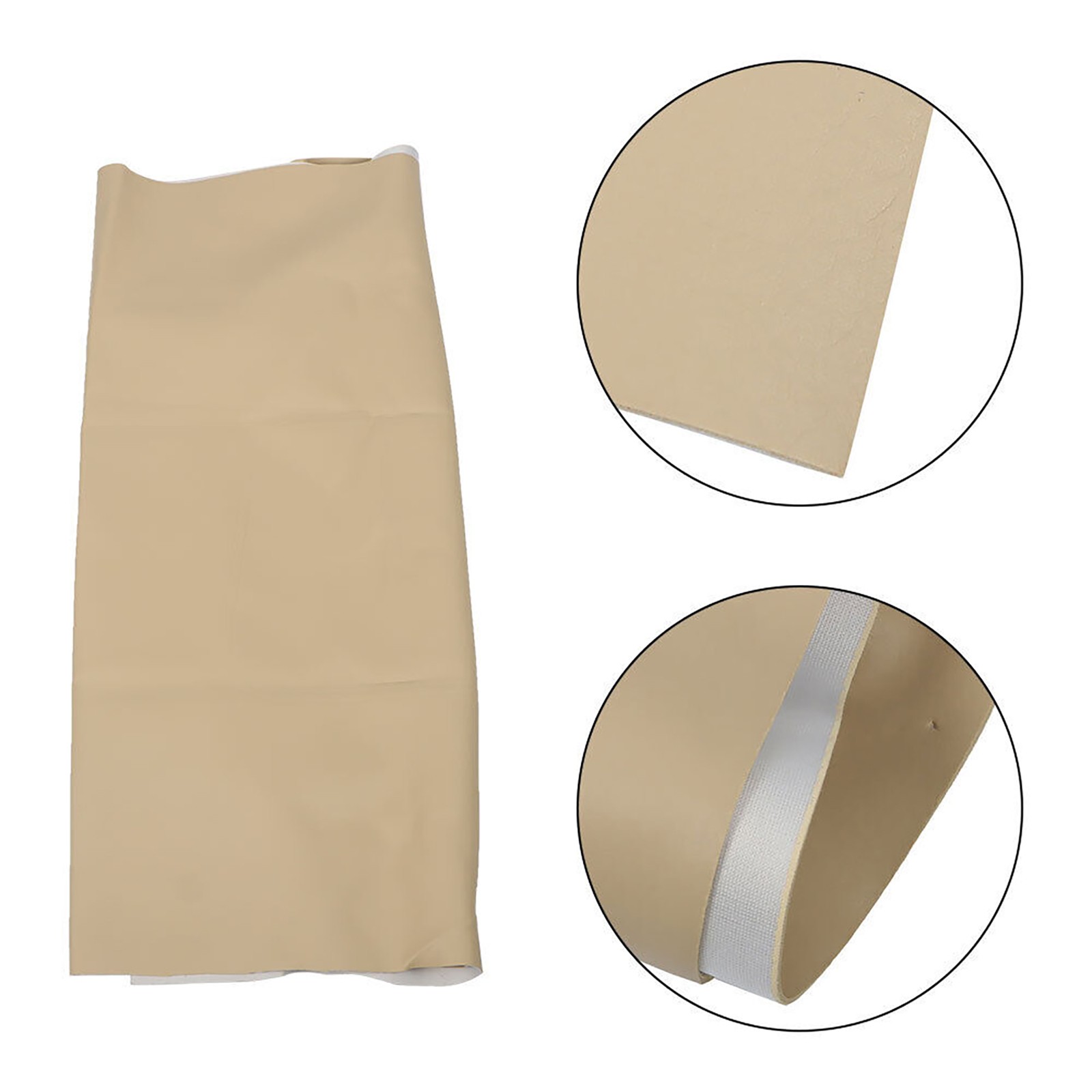 3Pcs Leather Golf Carts Leather Front Seat Covers For Club Car DS 1982-2000.5
