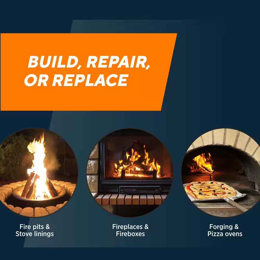 4.5 In. X 9 In. X 1.25 In. Fire Brick (6 per Box)