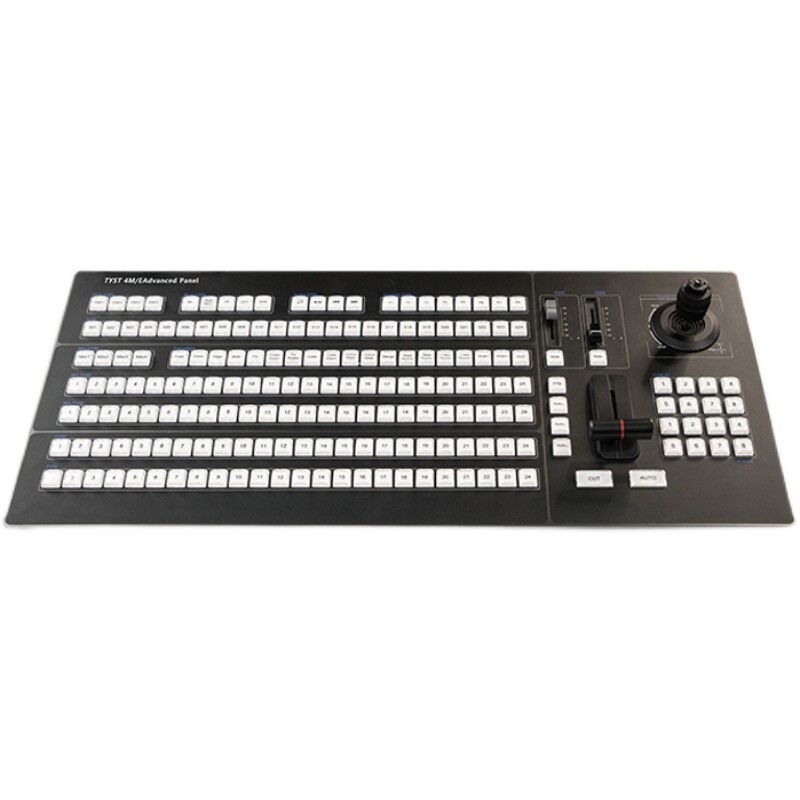TYST VMIX Broadcast Switcher Panel 4M/E Advanced Panel Wipe Slow Motion Playback