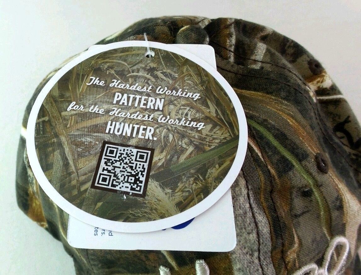 Heybo Realtree Men's Hat Cap Fishing Hunting Camouflage One Size Snapback Max5